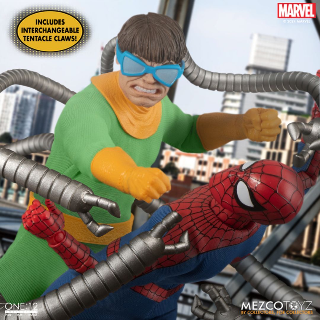 Doctor Octopus One:12 Collective Action Figure by Mezco -Mezco Toys - India - www.superherotoystore.com