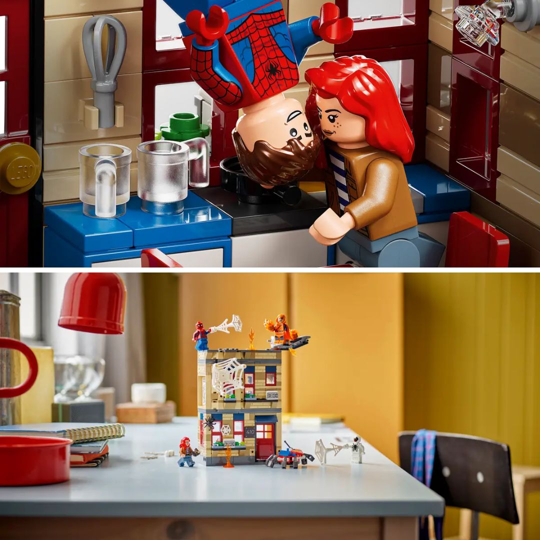 Spiderman Peter Parker’S Apartment By Lego -Lego - India - www.superherotoystore.com
