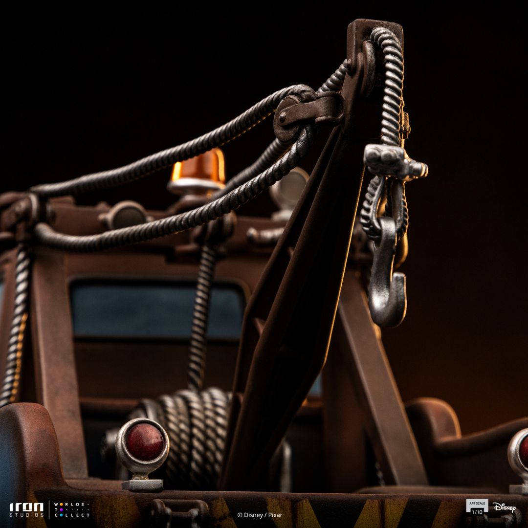 Tow Mater Art Statue By Iron Studios -Iron Studios - India - www.superherotoystore.com