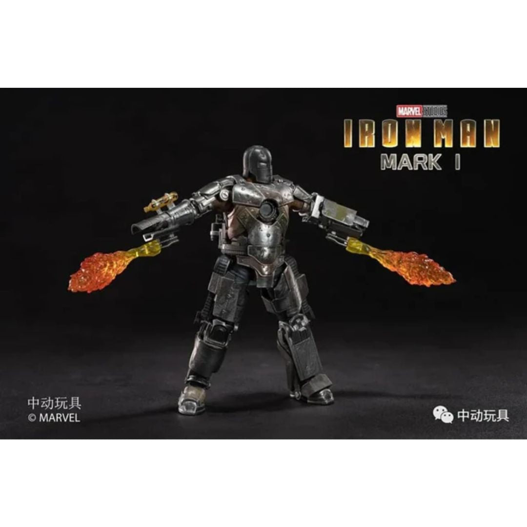 Iron Man Mk1 Action Figure By Zd Toys -ZD Toys - India - www.superherotoystore.com
