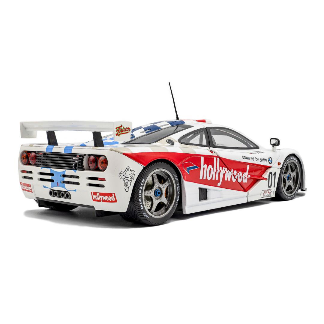 1:18 Mclaren F1 Gtr Short Tail White #01 N.Piquet / J.Cecotto 2 Horas By Solido