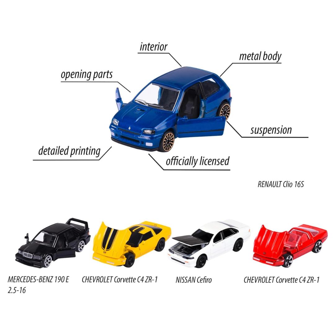 Youngster 5 Pieces Diecast Cars Set Giftpack By Majorette By Majorette -Majorette - India - www.superherotoystore.com