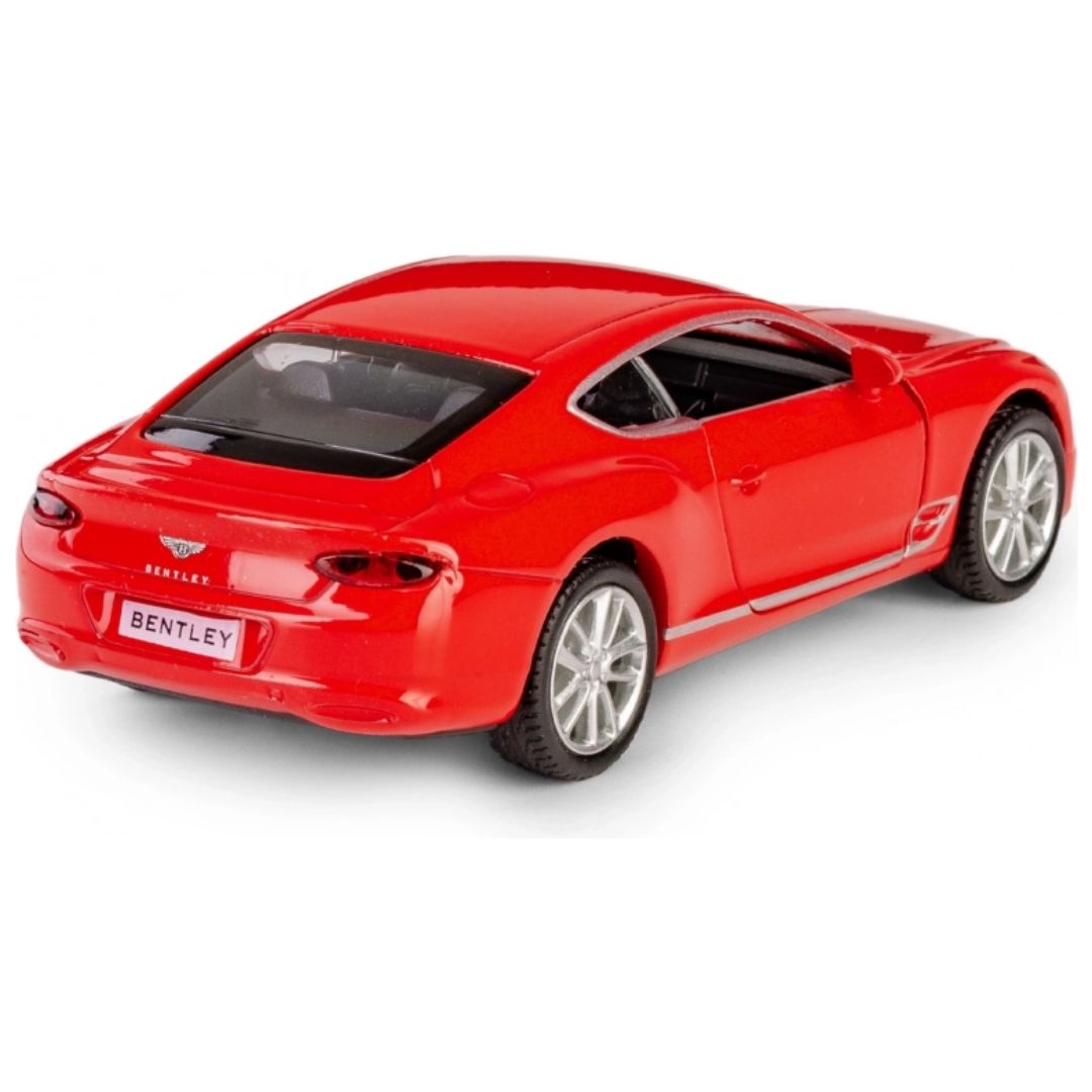 Red Bentley Continental GT 1:43 Scale Die-Cast Car By RMZ