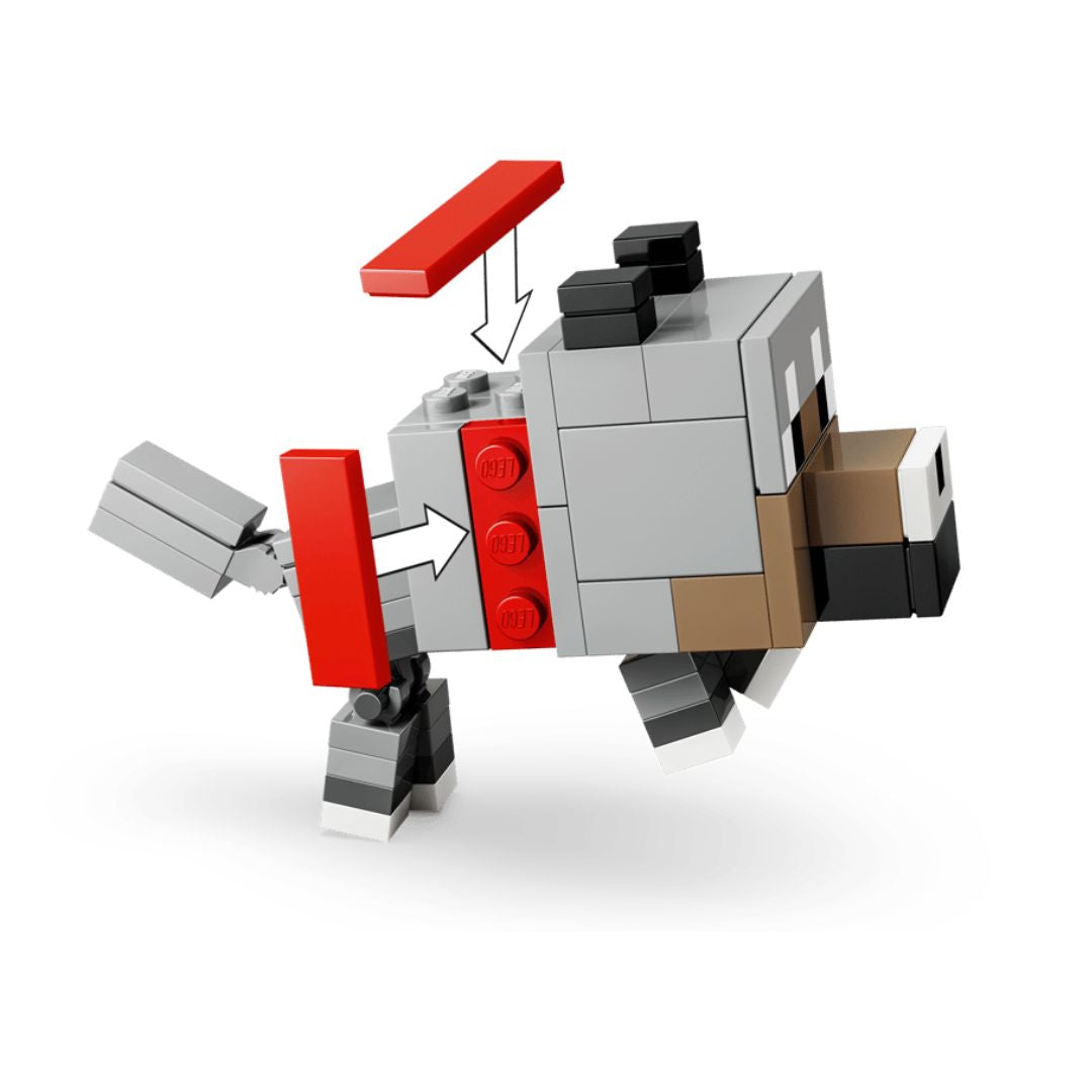 Minecraft Chicken Jockey Desert Attack By Lego