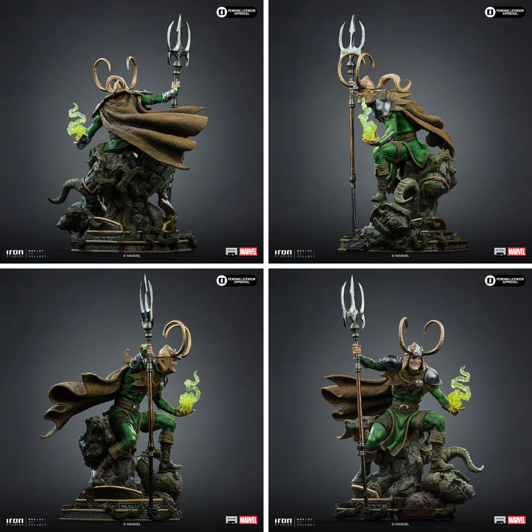 Marvel Comics Loki Laufeyson By Iron Studios