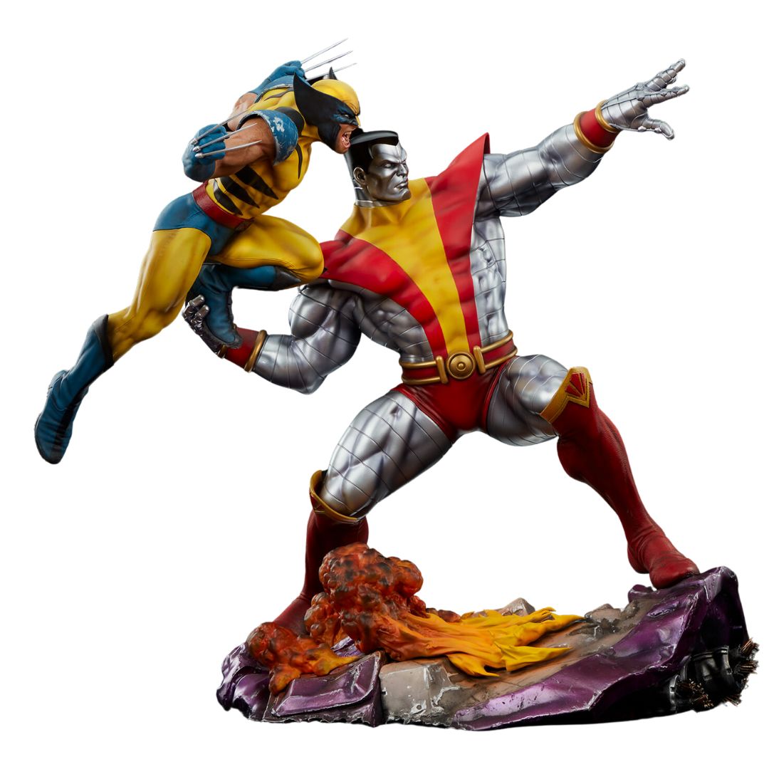Fastball Special: Colossus and Wolverine Statue by Sideshow Collectibles -Sideshow Collectibles - India - www.superherotoystore.com