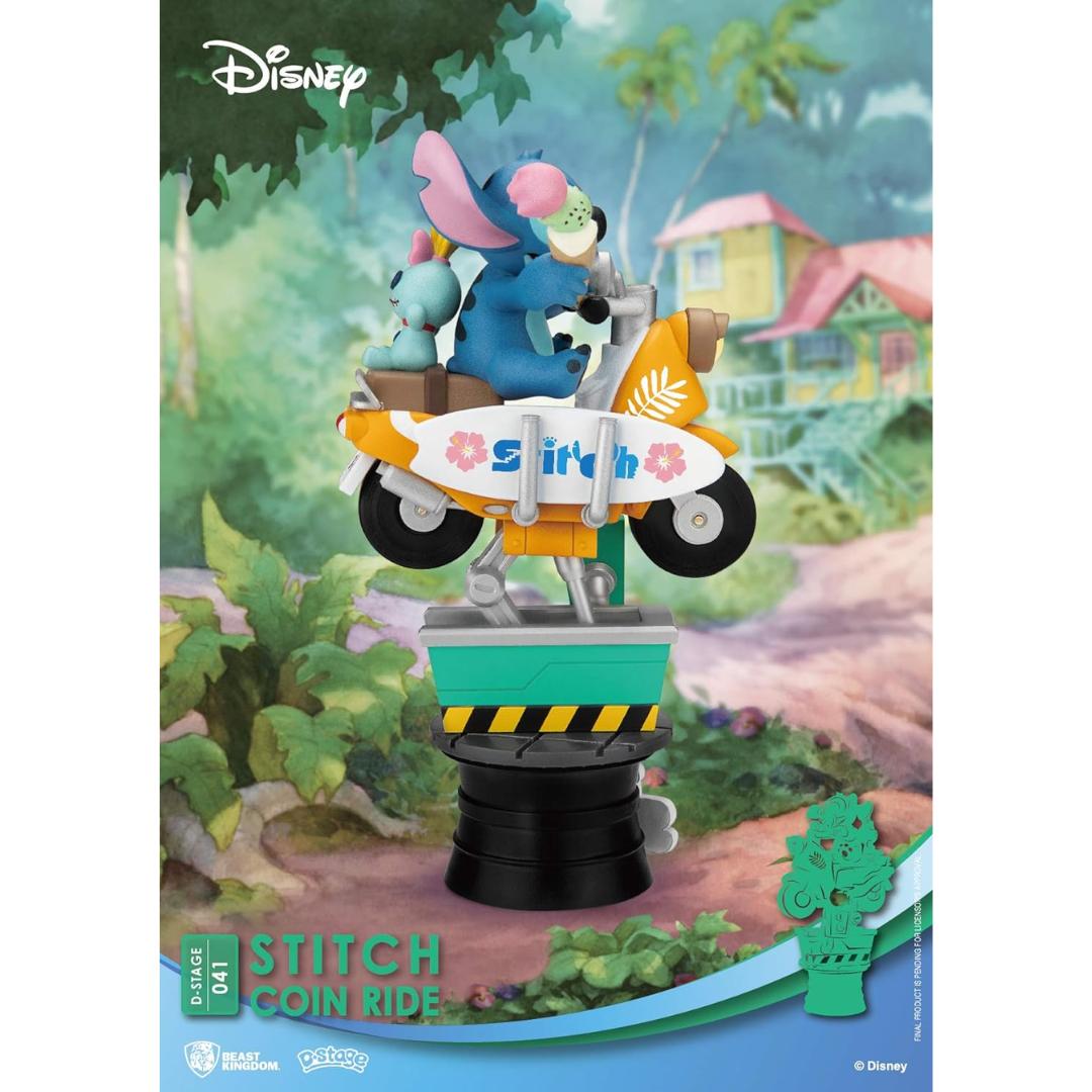 Lilo & Stitch Coin Ride DS-041 D-Stage 6-Inch Statue by Beast Kingdom -Beast Kingdom - India - www.superherotoystore.com