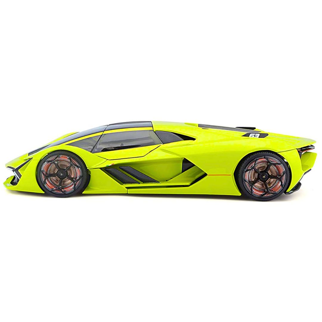 Green Lamborghini Terzo Millennio 1:24 Scale Die-Cast Car by Bburago -Bburago - India - www.superherotoystore.com