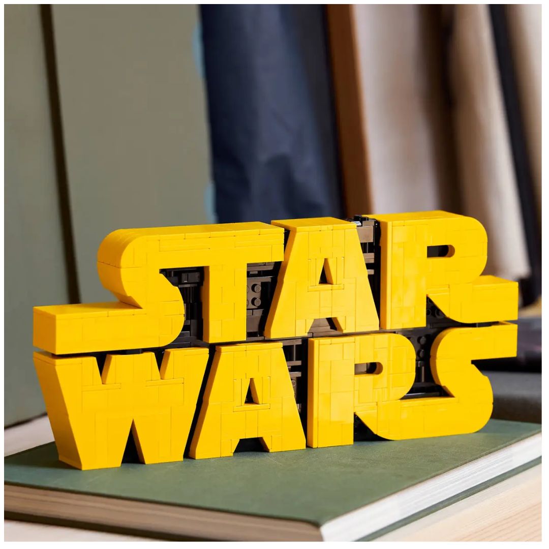Star Wars Brick-Built Star Wars Logo By Lego -Lego - India - www.superherotoystore.com