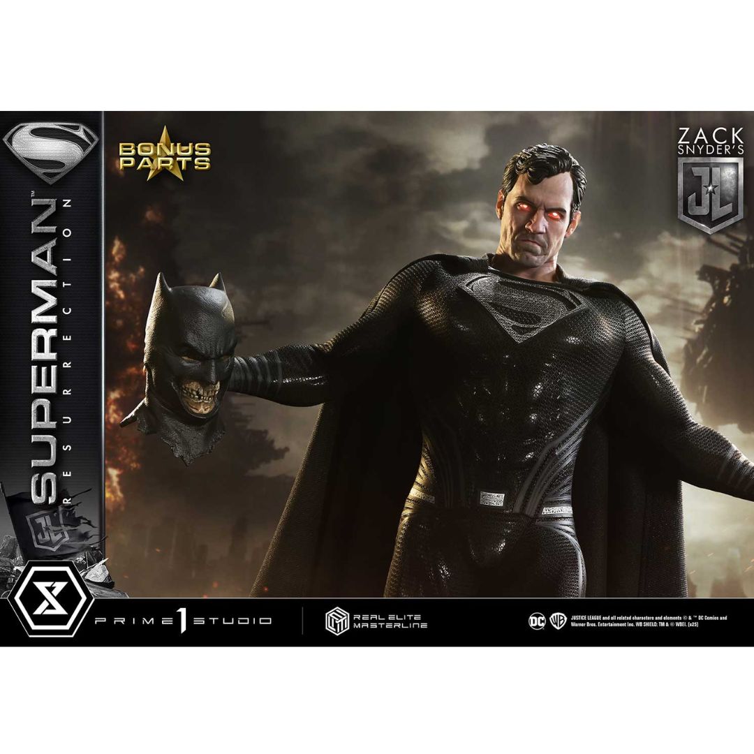 Justice League (Film) Superman "Resurrection" Zack Snyder'S Justice League Dx Bonus Version Statue By Prime1 Studios -Prime1 Studios - India - www.superherotoystore.com