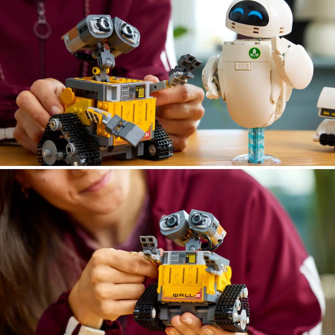 Disney Pixar WALL-E and EVE by Lego