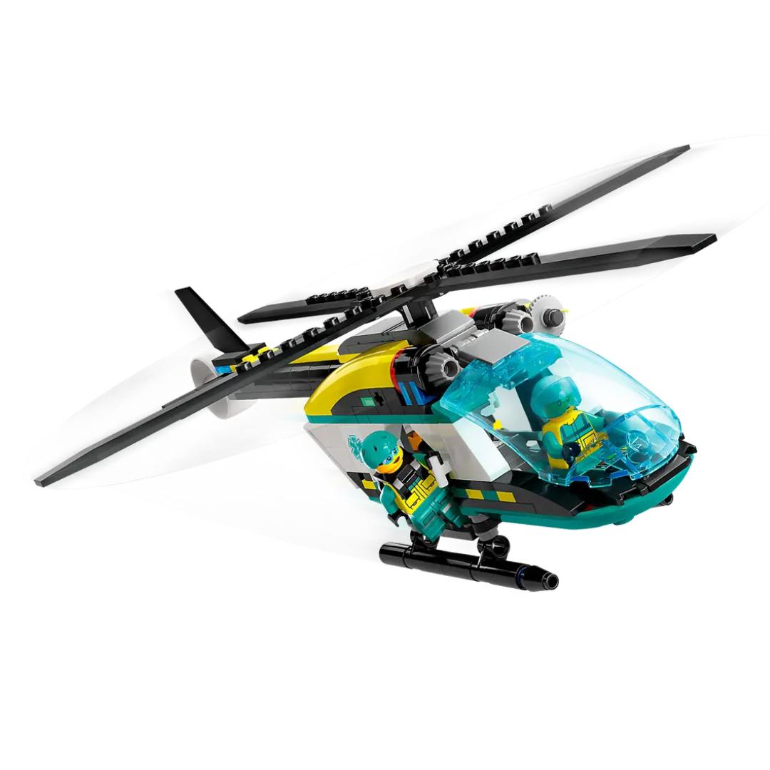 Lego City City Great Vehicles Emergency Rescue Helicopter -Lego - India - www.superherotoystore.com