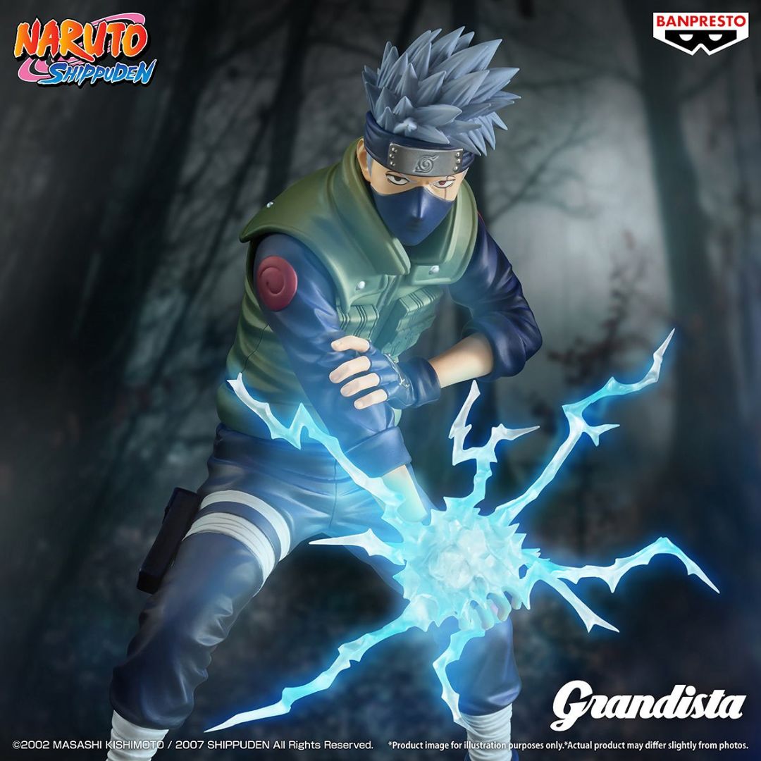 Naruto: Shippuden Kakashi Hatake Special Edition Grandista Statue By Banpresto -Banpresto - India - www.superherotoystore.com