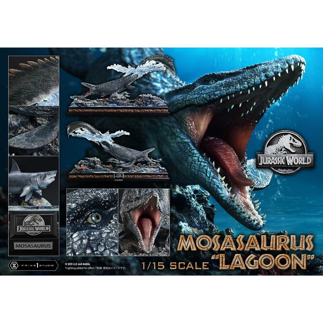 Jurassic World (Film) Mosasaurus "Lagoon" By Prime1 Studios