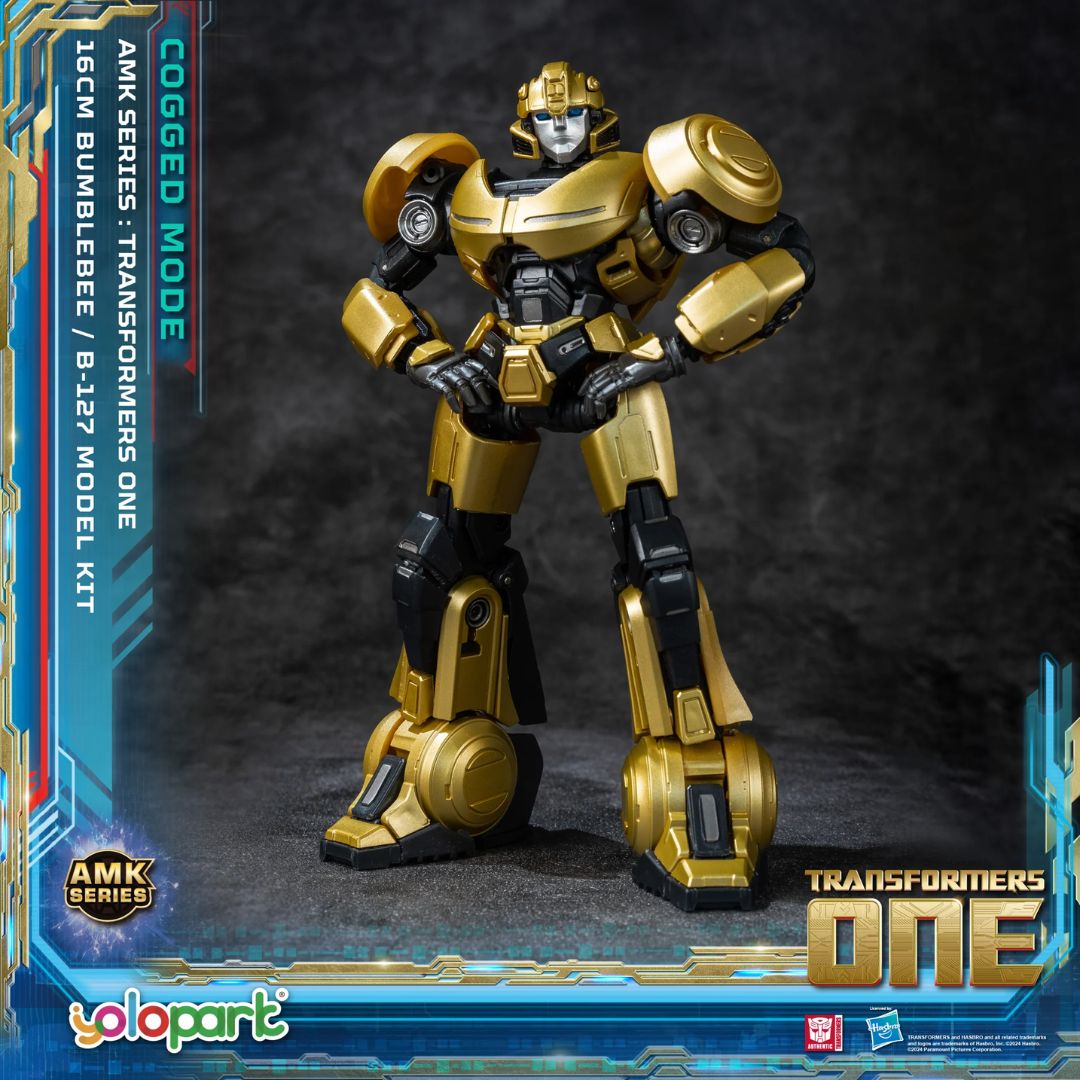 Tranformers One Amk Series Bumblebee Cogged Mode Model Kit By Hasbro -Hasbro - India - www.superherotoystore.com