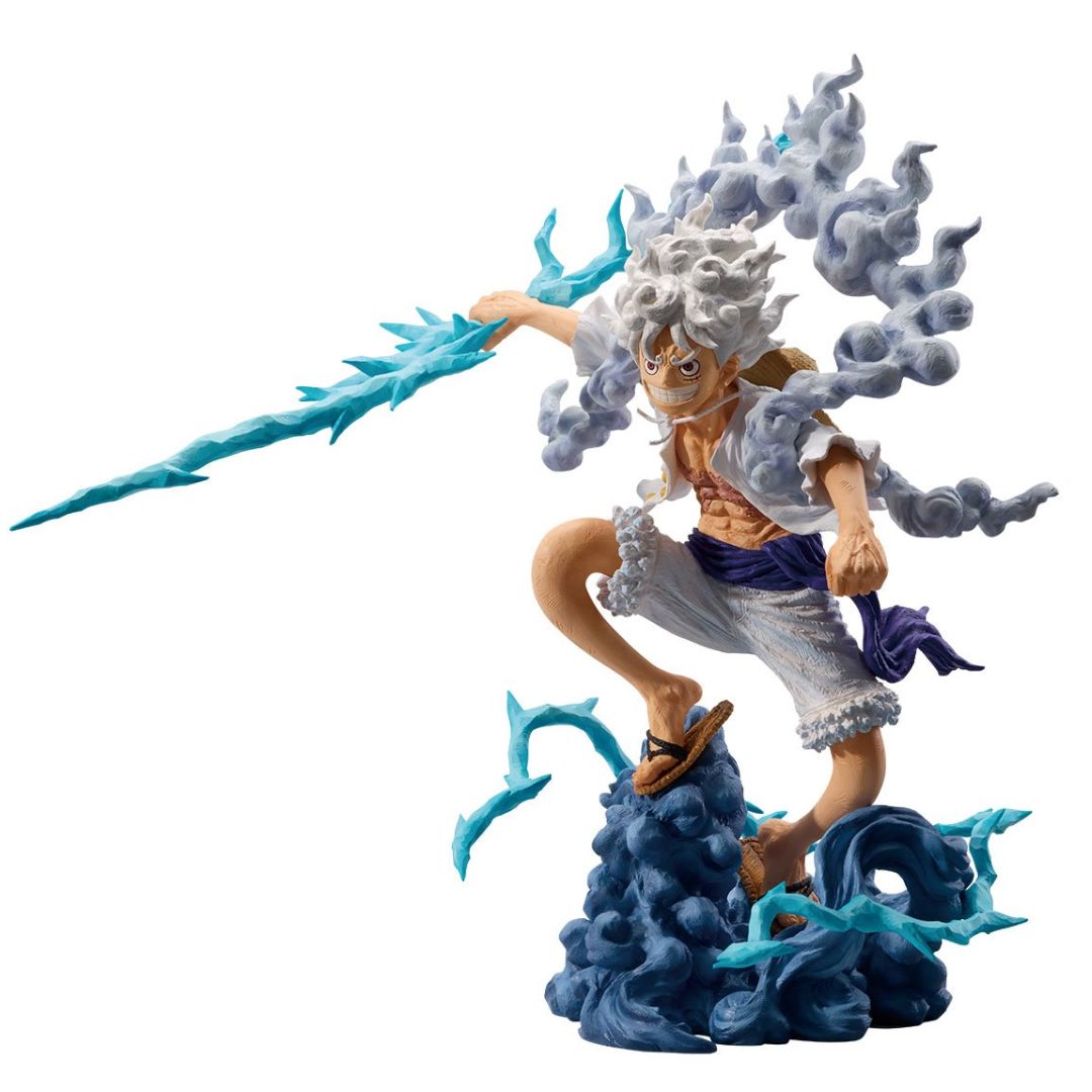 One Piece Monkey D. Luffy Gear 5 Ex Devils Volume 3 Ichibansho Statue By Bandai