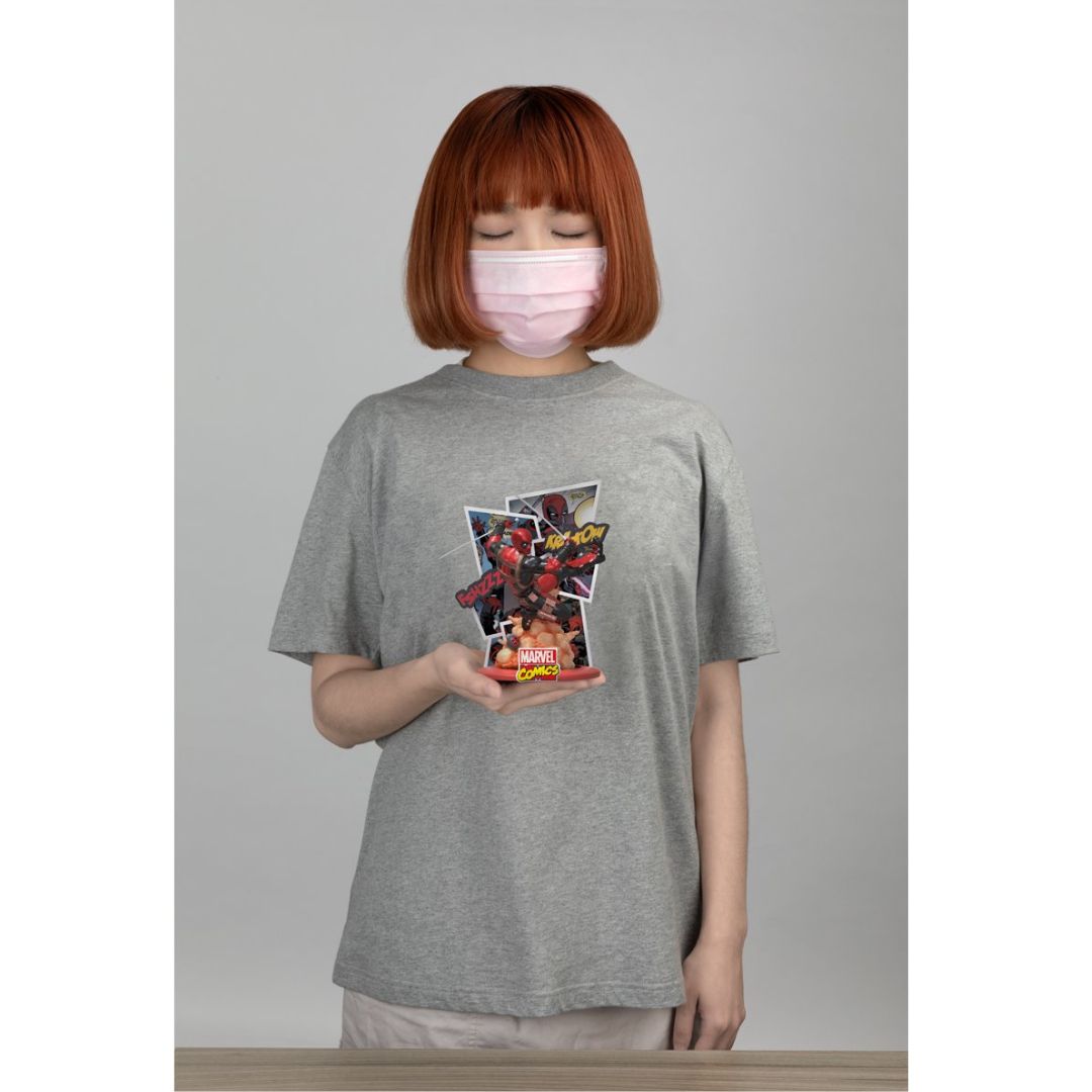 Marvel Comics Deadpool Metallic Version D-Stage Statue By Beast Kingdom -Beast Kingdom - India - www.superherotoystore.com