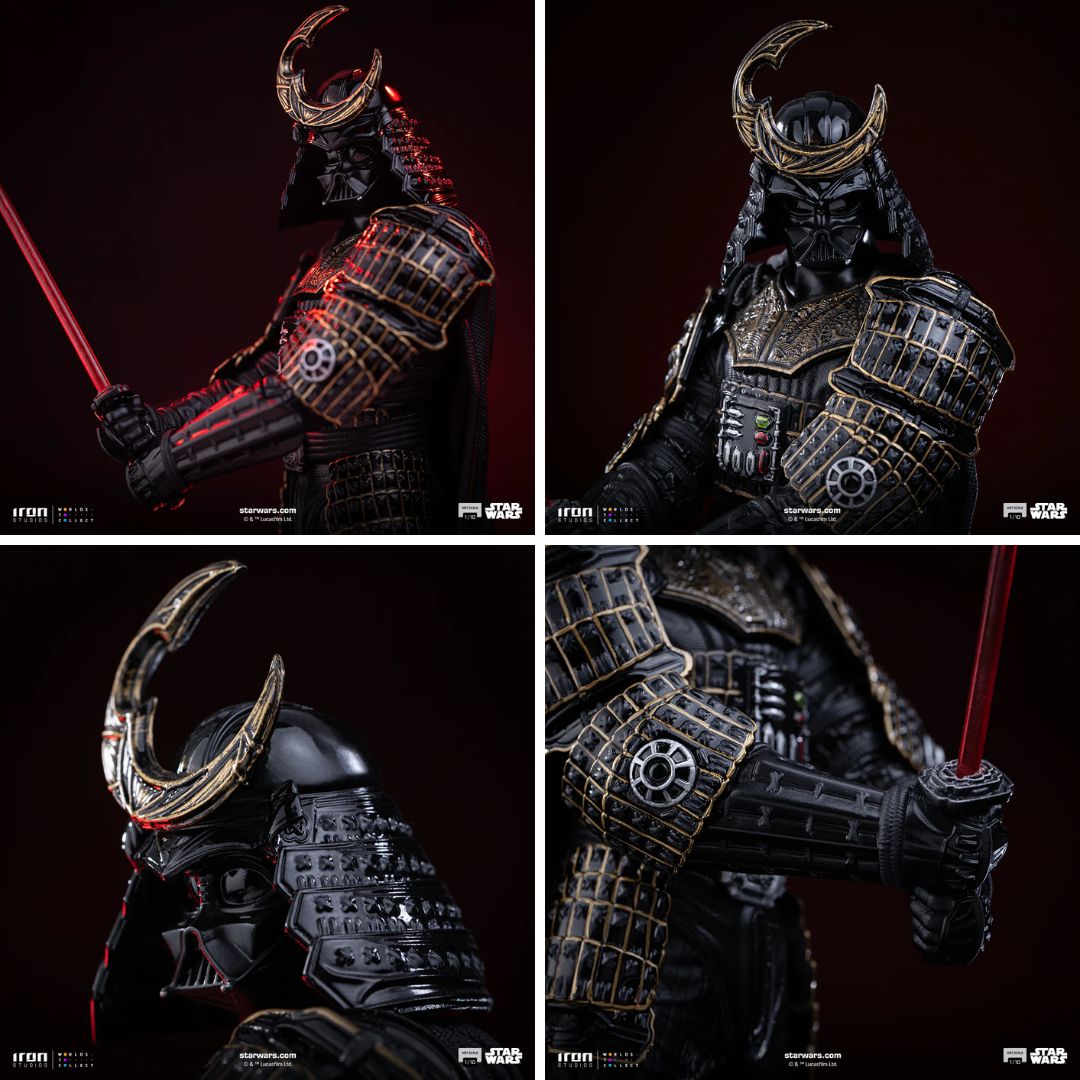 Star Wars  Darth Vader (Original Samurai Concept) Statue By Iron Studios
