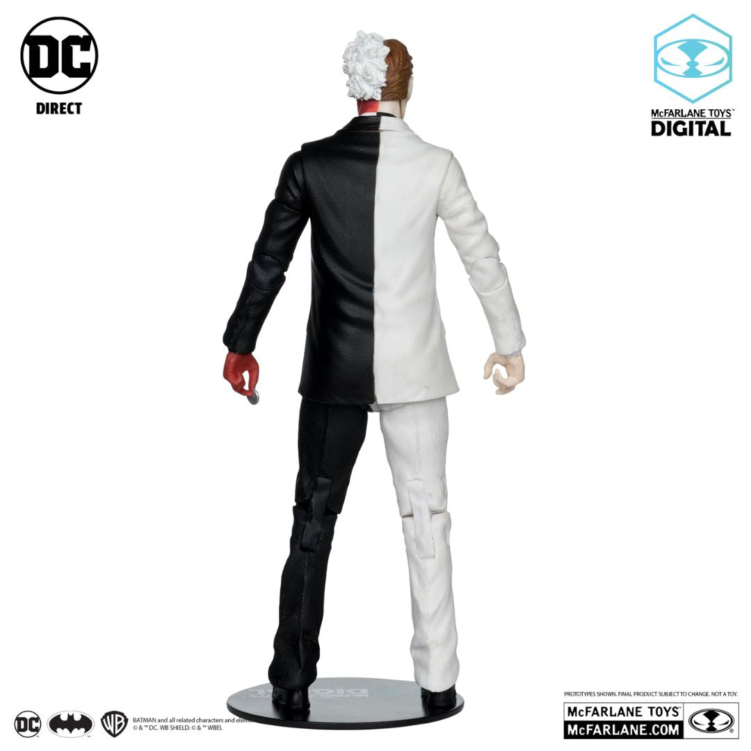 Two-Face (Silver Age) DC Mcfarlane Digital Action Figure By Mcfarlane Toys (Platinium Edition) -McFarlane Toys - India - www.superherotoystore.com