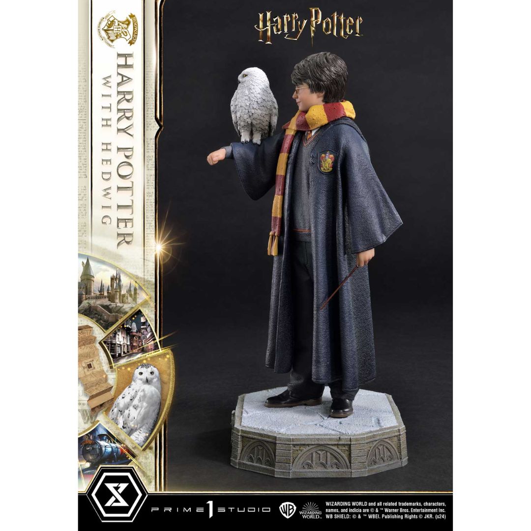 Harry Potter With Hedwig Statue by Prime1 Studios -Prime 1 Studio - India - www.superherotoystore.com