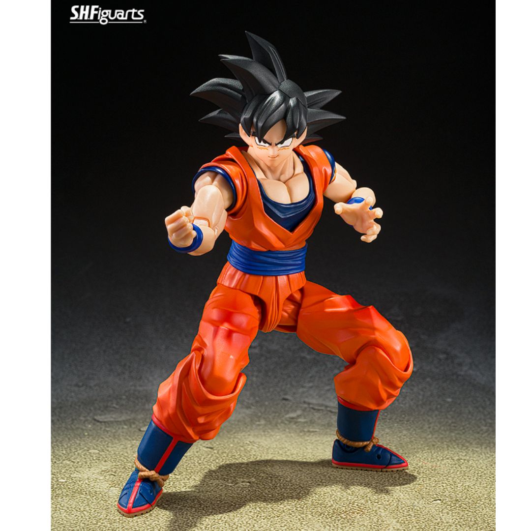 Dragon Ball Z S.H.Figuarts Son Goku (The Kind-Hearted Saiyan) S.H.Figuarts Action figure By Tamashii Nations -Tamashii Nations - India - www.superherotoystore.com