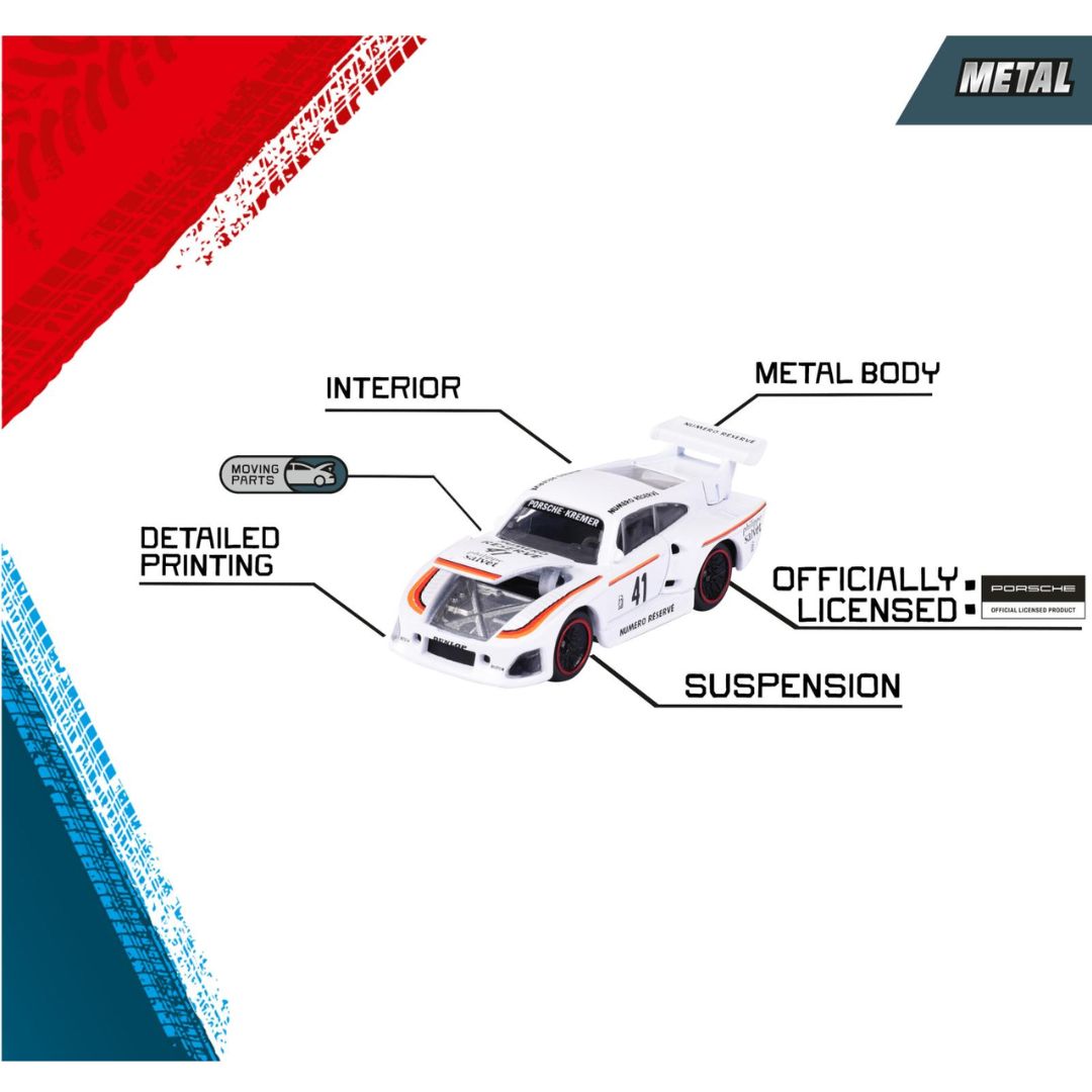 Porsche 1:64 Scale 5 Pack Die-Cast Car Set by Majorette -Majorette - India - www.superherotoystore.com