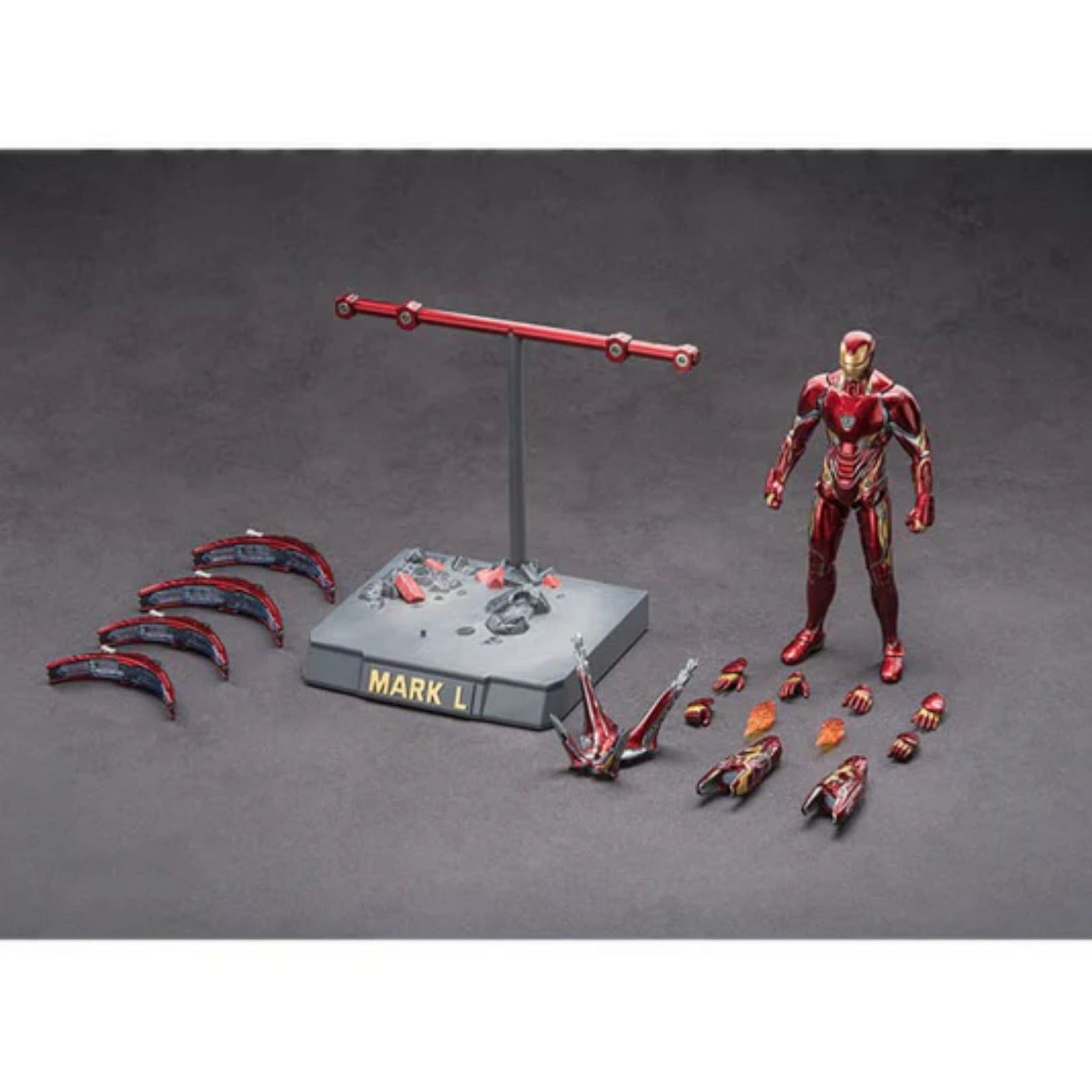 Iron Man Mk5 Movie Scene Set Action Figure By Zd Toys -ZD Toys - India - www.superherotoystore.com