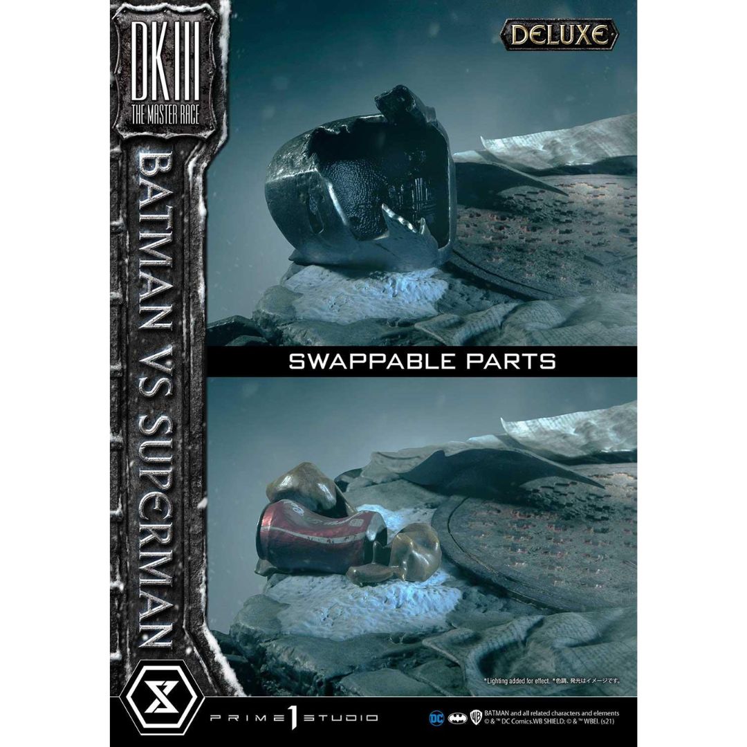 Diorama Masterline Batman:The Dark Knight Returns (Comics) Batman Versus Superman Dx Bonus Version Statue By Prime1 Studios