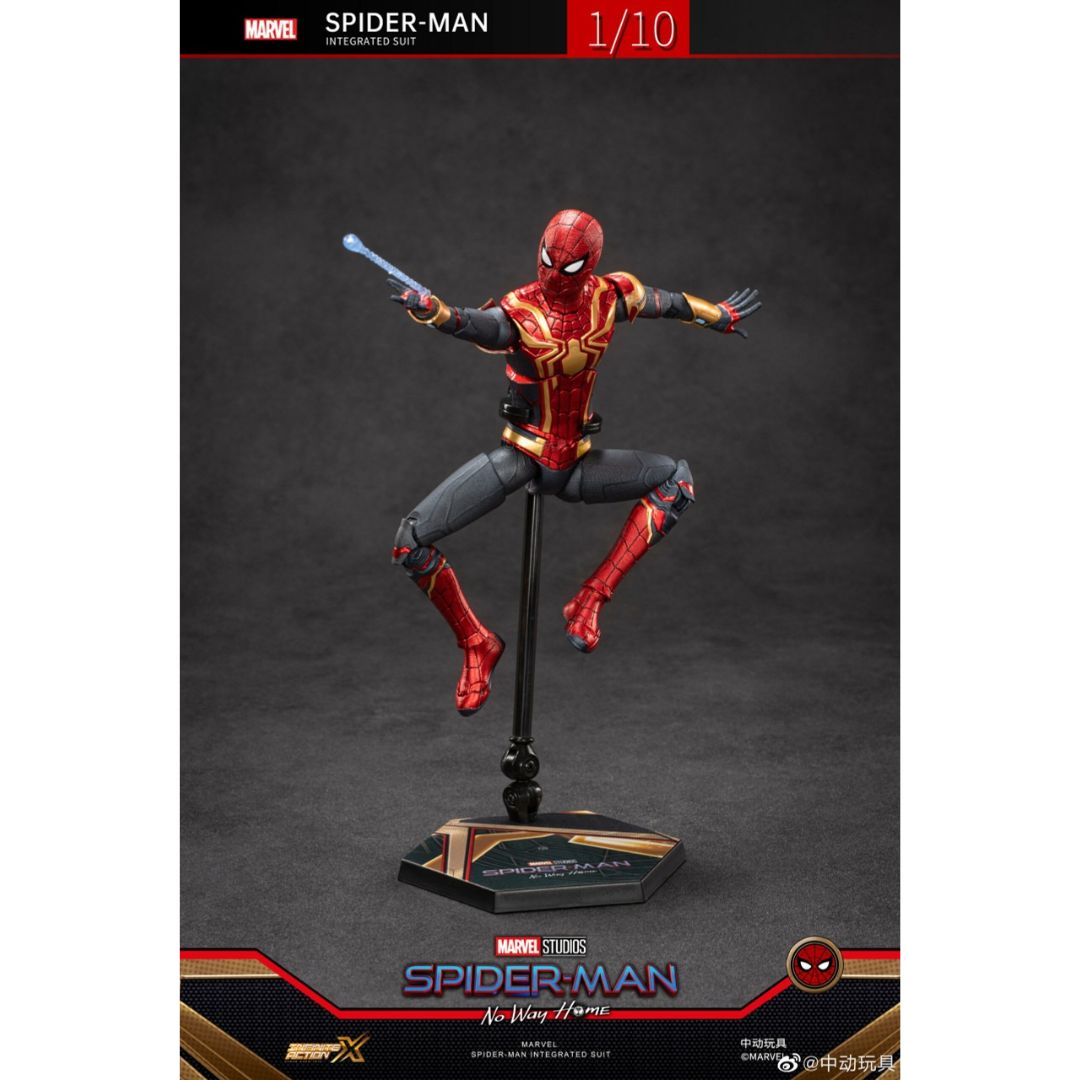 Spiderman Integrated Suit---No Way Home Action Figure By Zd Toys -ZD Toys - India - www.superherotoystore.com