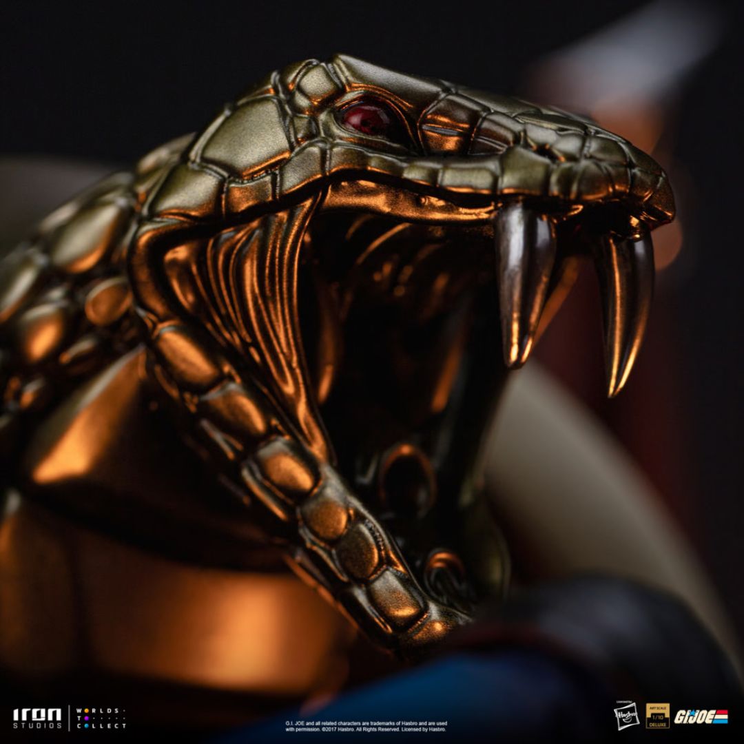 GIJOE Cobra Commander Statue By Iron Studios -Iron Studios - India - www.superherotoystore.com