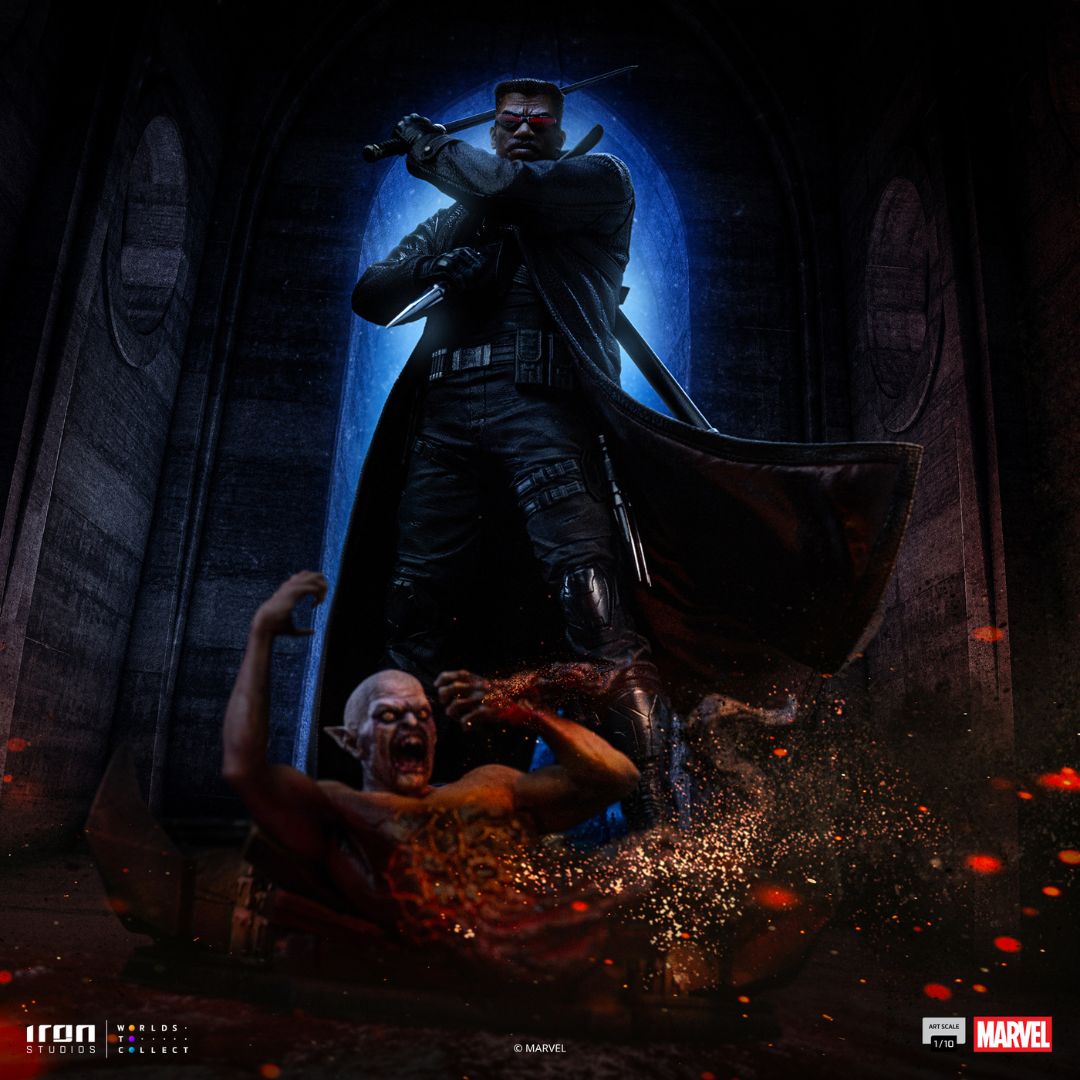 Blade Statue By Iron Studios -Iron Studios - India - www.superherotoystore.com