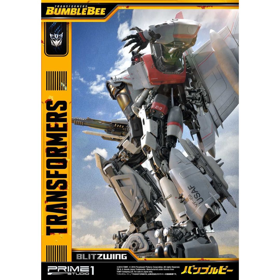Transformers: Bumblebee (Film) Blitzwing Statue By Prime1 Studios -Prime 1 Studio - India - www.superherotoystore.com