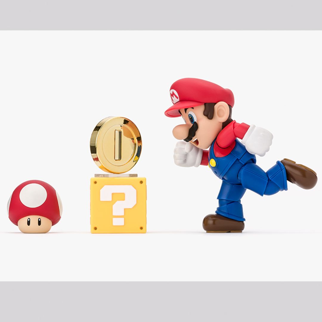 Super Mario Mario [Re:Package] S.H.Figuarts By Tamashii Nations -Tamashii Nations - India - www.superherotoystore.com