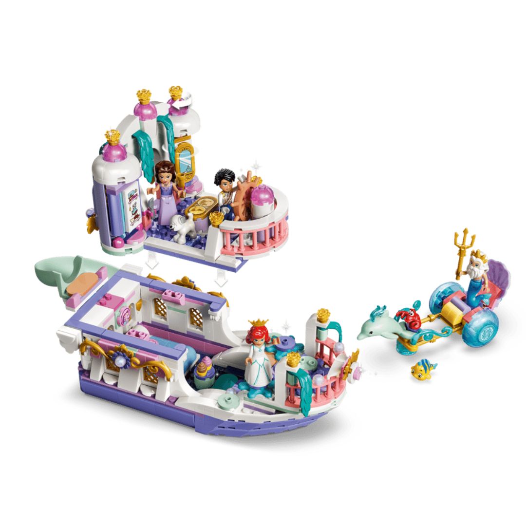 Disney Ariel'S Royal Wedding Boat By Lego