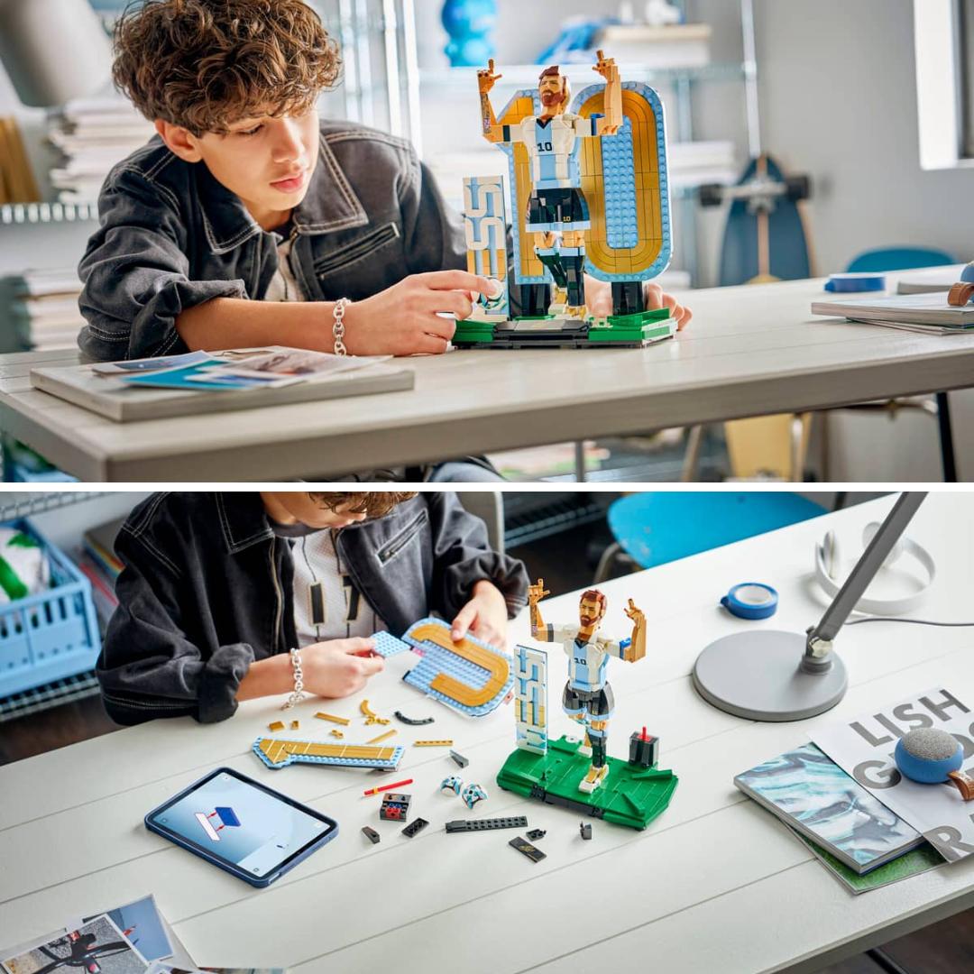 Lionel Messi – Soccer Legend By Lego