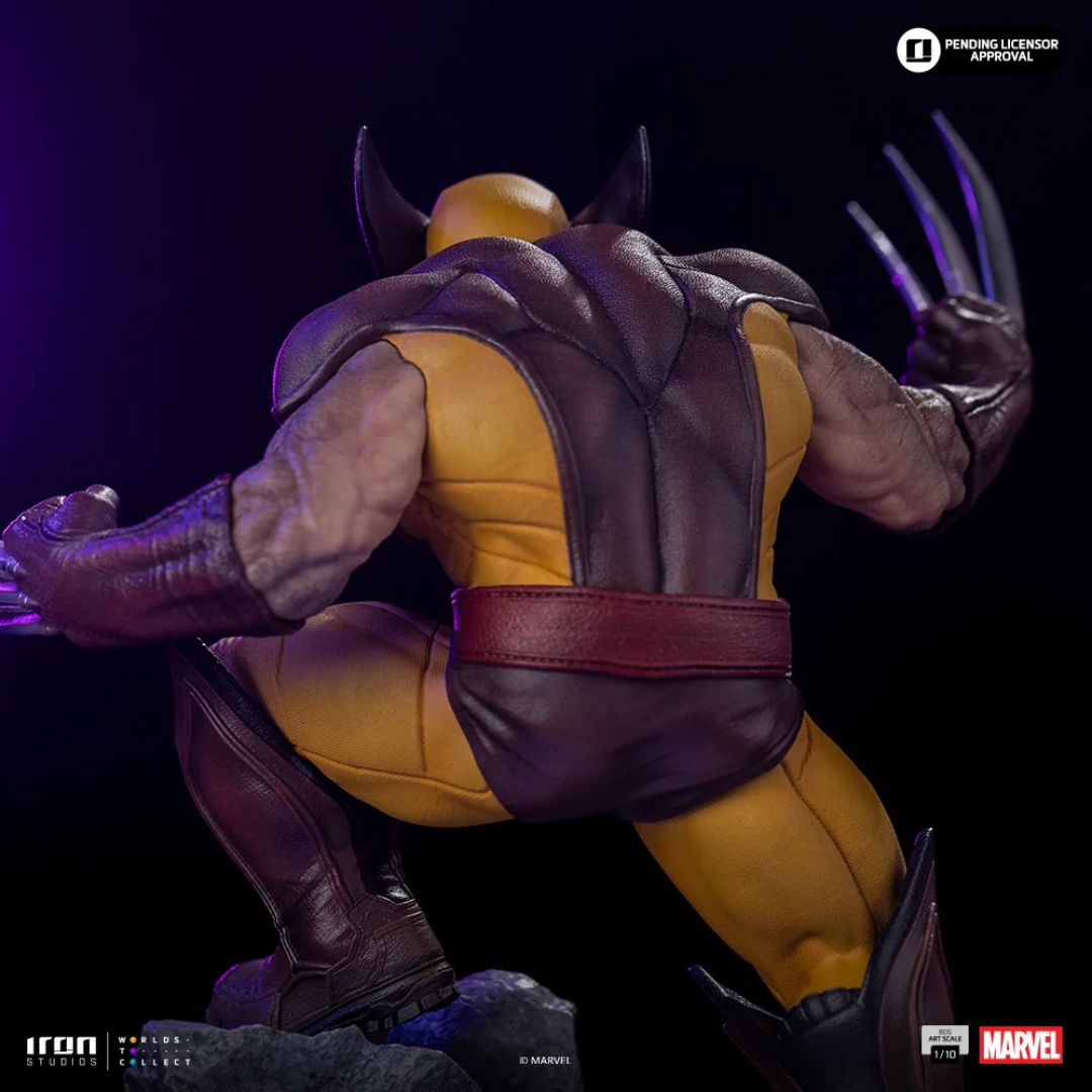 Wolverine - Infinity Gauntlet Diorama - Bds Art Statue By Iron Studios