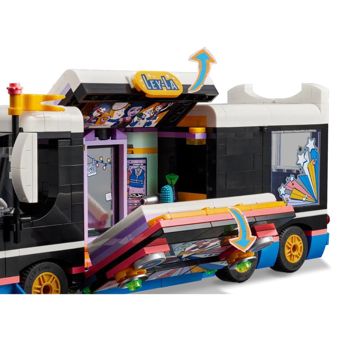 Lego Friends Pop Star Music Tour Bus -Lego - India - www.superherotoystore.com