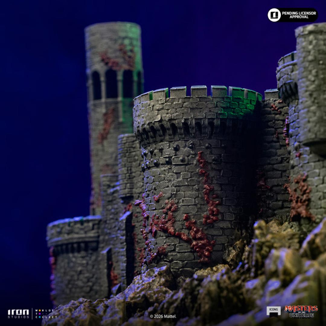 Masters Of The Universe Movie Castle Grayskull Icons Statue By Iron Studios