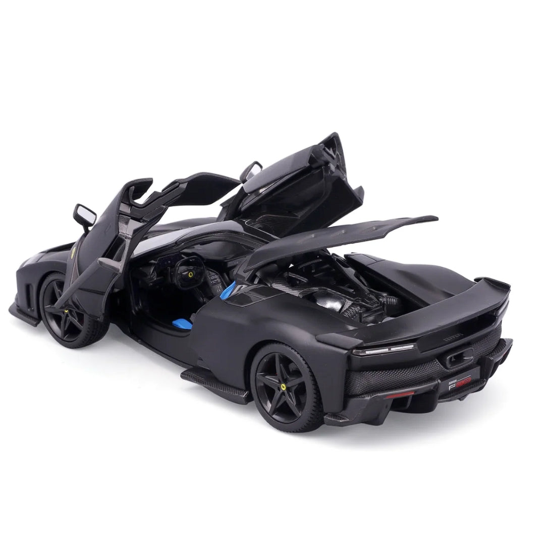 Ferrari F80(Matte Black) 1:24 Scale Diecast Car By Bburago