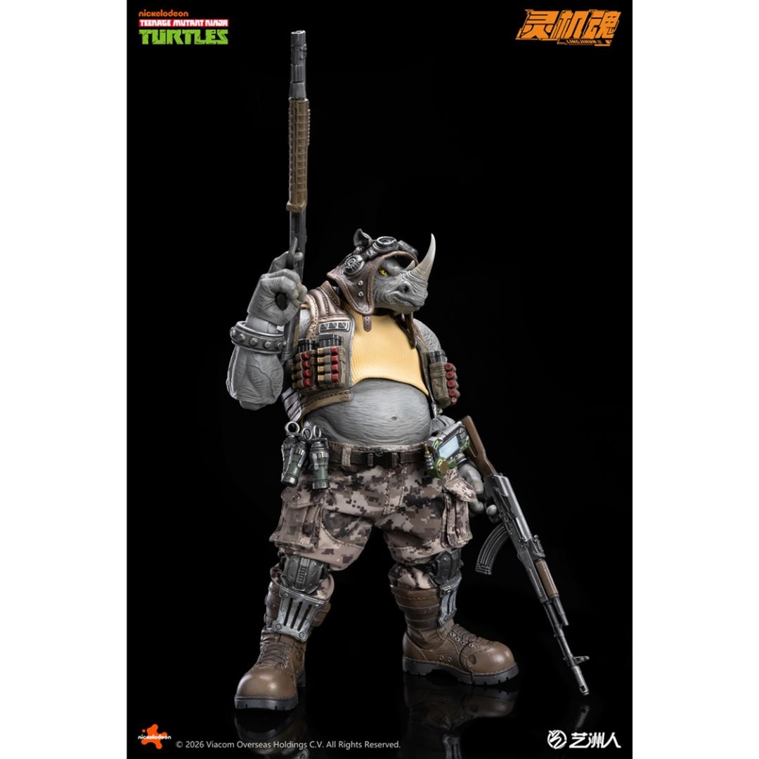 Teenage Mutant Ninja Turtles Series Rocksteady Action Figure By Lingjihun -Lingjihun - India - www.superherotoystore.com