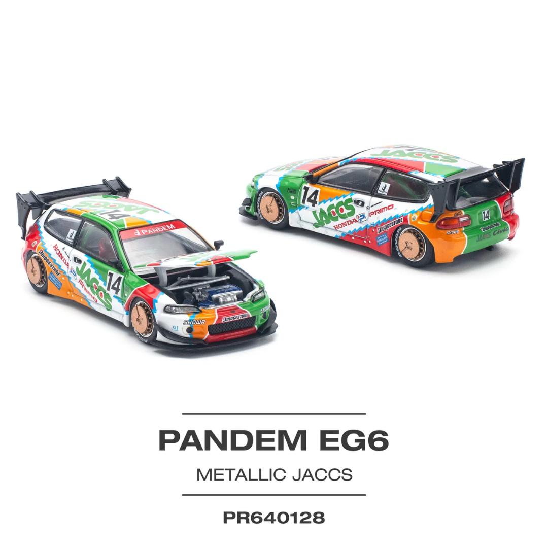 Pandem Civic Eg6 V1.5 Jaccs 1:64 Scale Die-Cast Car By Pop Race -Pop Race - India - www.superherotoystore.com