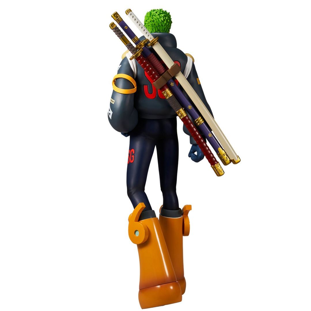 One Piece Roronoa Zoro Egghead Masterlise Ichibansho statue by Bandai -Ichibansho - India - www.superherotoystore.com