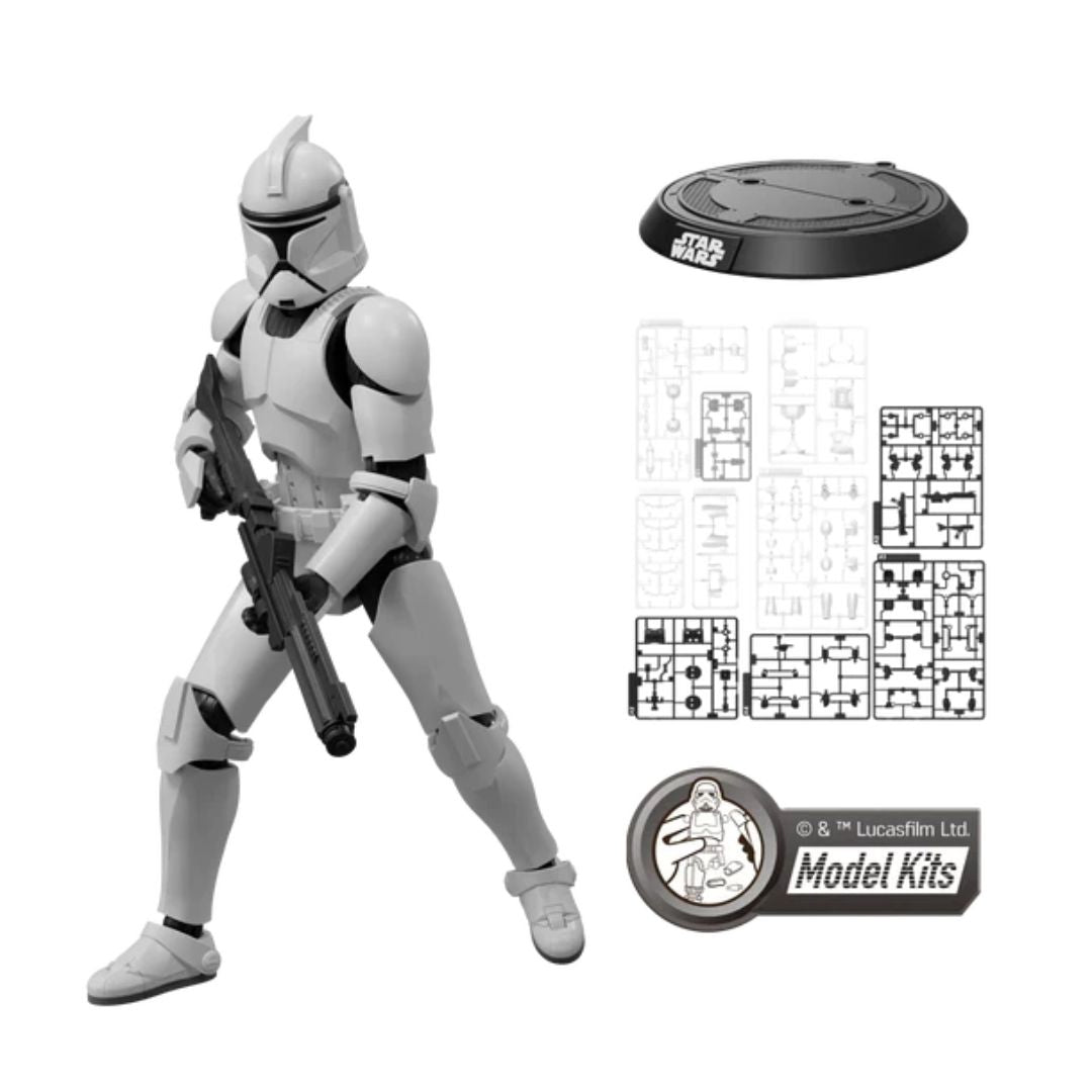 Star Wars: Attack Of The Clones Clonetrooper Champion Class Model Kit By Blokees