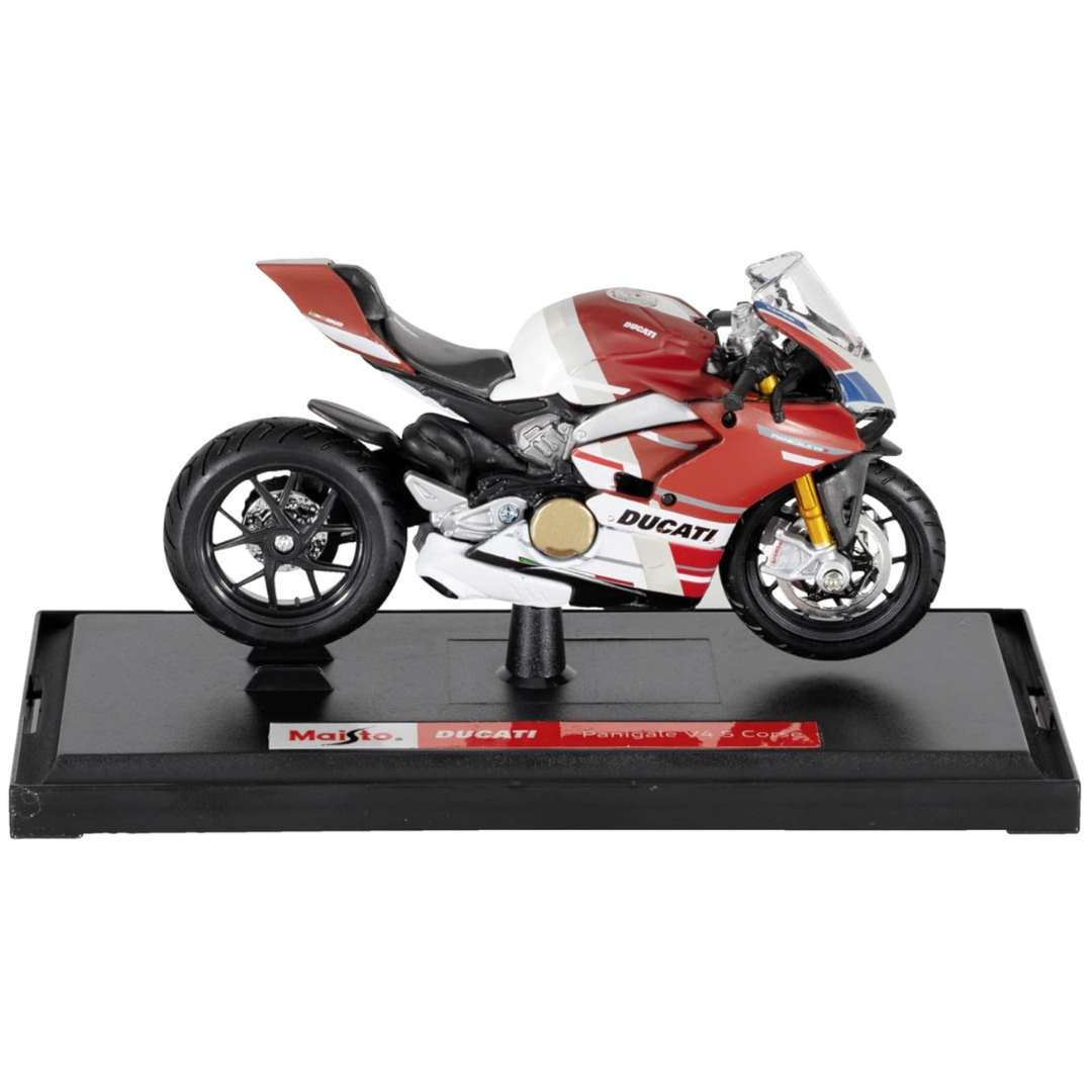 Red DUCATI PANIGALE V4 S CO MODEL By Maisto -Maisto - India - www.superherotoystore.com