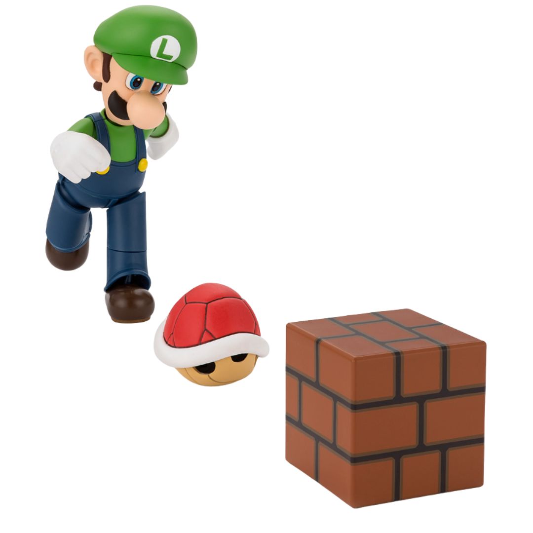 Super Mario S.H.Figuarts Luigi [Re:Package] S.H.Figuarts By Tamashii Nations -Tamashii Nations - India - www.superherotoystore.com