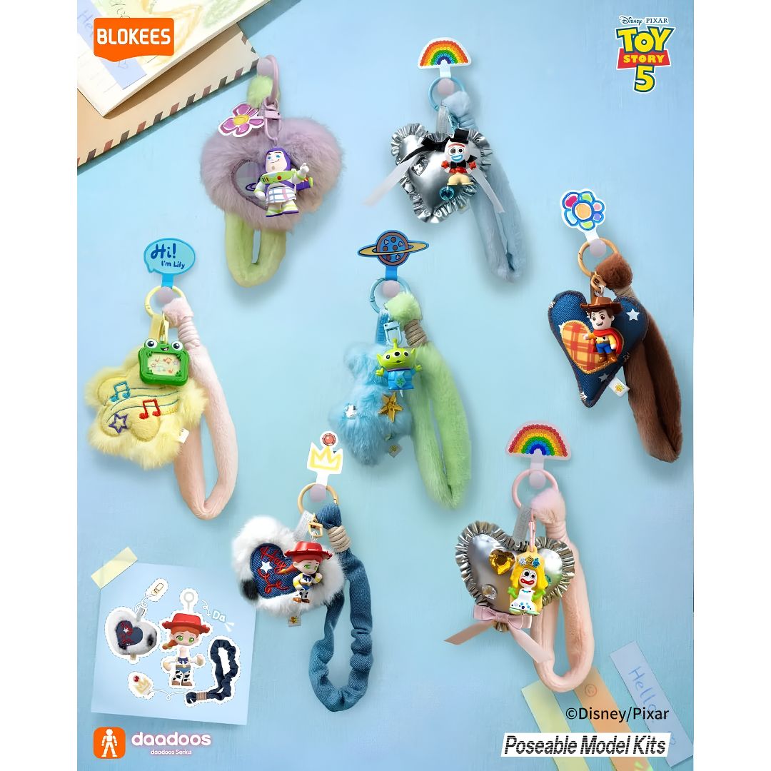 Toy Story-Daadoos-Art01-Heartful Playtime Blind Box Model Kit By Blokees