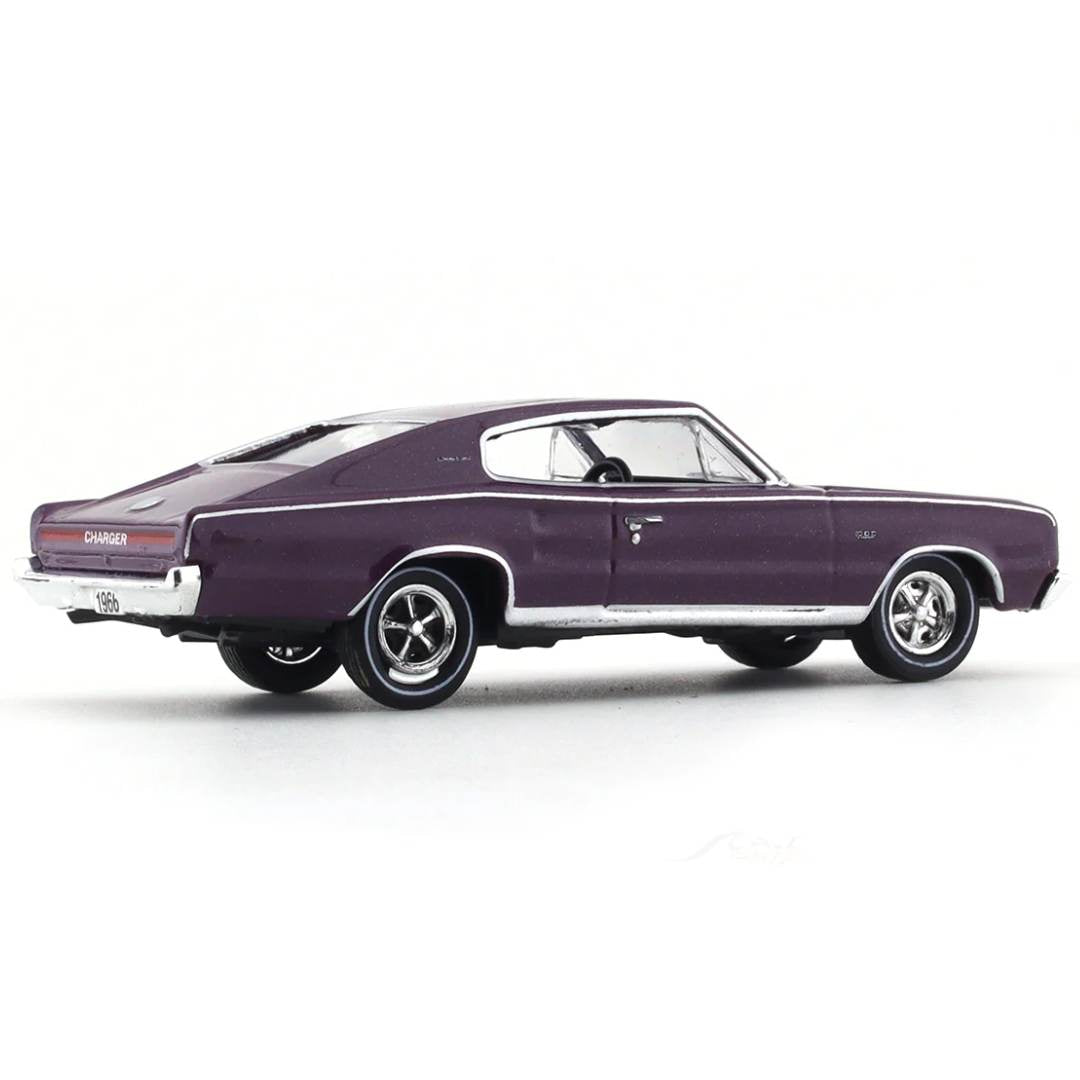 Purple 1:64 Scale 1966 Dodge Charger Die-Cast Car by M2 Machines -M2 Machines - India - www.superherotoystore.com