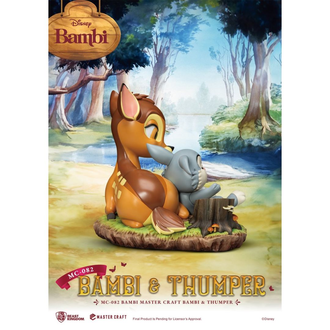 Bambi and Thumper Master Craft Statue by Beast Kingdom -Beast Kingdom - India - www.superherotoystore.com