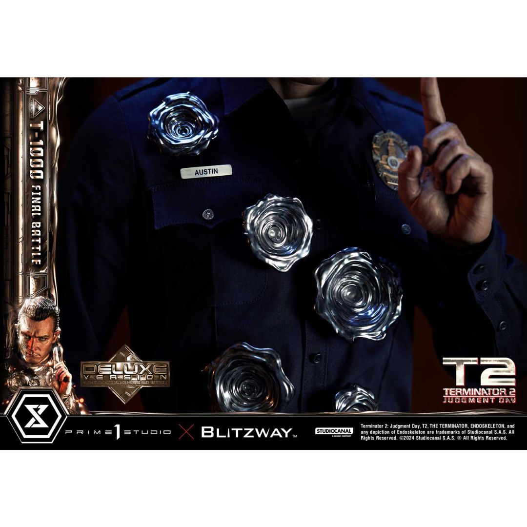 Terminator 2: Judgment Day T-1000  Final Battle  DX Bonus Version Statue by Prime1 Studios -Prime 1 Studio - India - www.superherotoystore.com