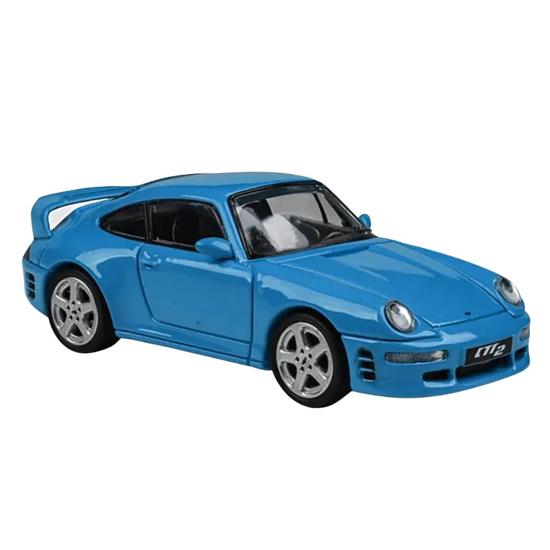 1995 RUF CTR2 Mexico Blue 1:64 By Para64